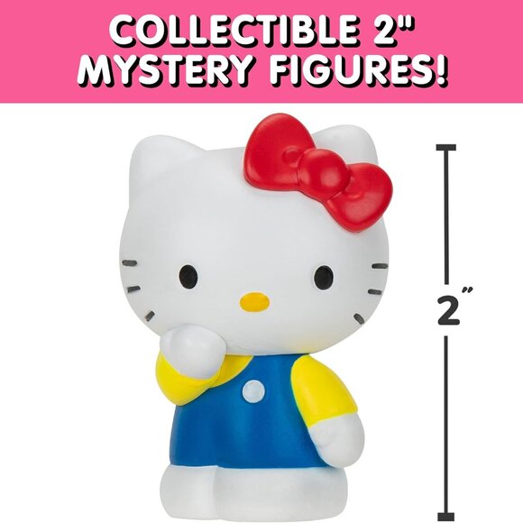 Hello Kitty & Friends 2024 2" Figurines Series 1 4 Pack Blind Box Jazwares New - Picture 11 of 11